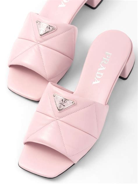 prada quilted slides|farfetch Prada slides.